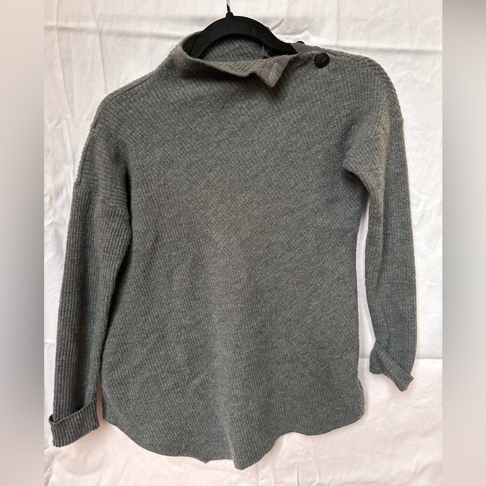 Adrienne Vittadini Charcoal Turtleneck Sweater